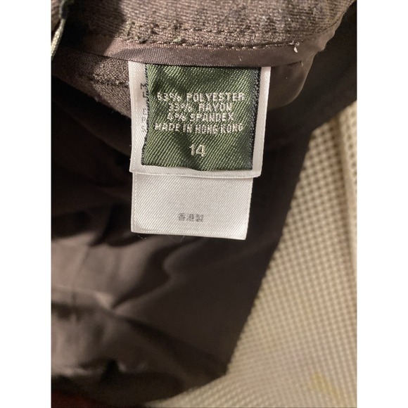 Eddie Bauer Stretch‎ Pants Womens 14 Wide Leg 4% Spandex - Picture 8 of 8